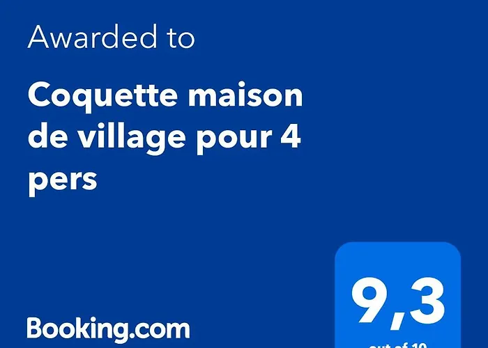 Coquette Maison De Village Pour 4 Pers